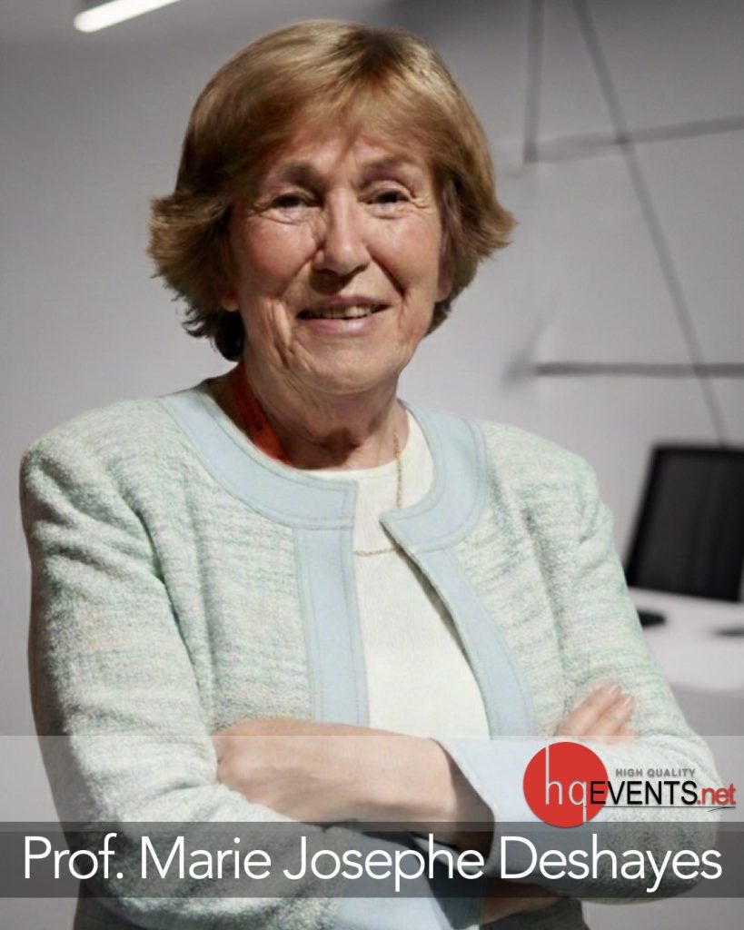 Prof.ssa Marie Josephe Deshayes relatrice internazionale congresso TWICE - ottobre 2026 High Quality Events - HQEvents.net