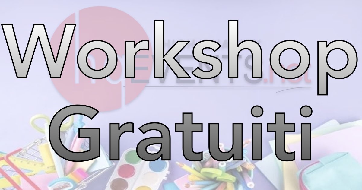 Workshop Gratuiti di Divulgazione Scientifica